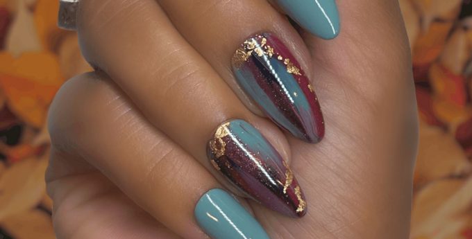 Abstract Nail Art Designs for a Modern Look